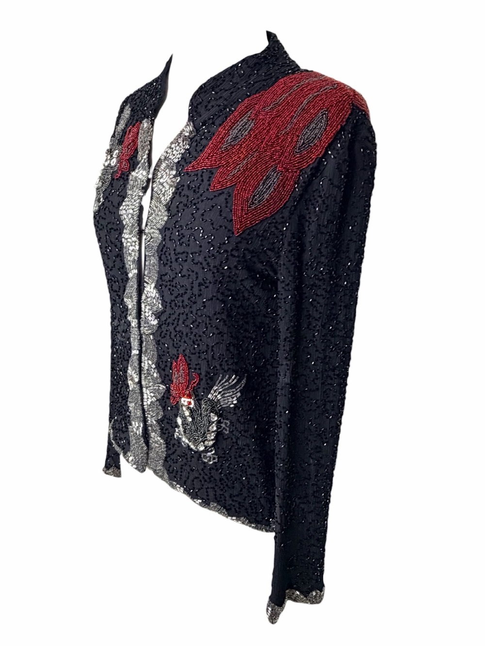 APRIL MAY RARE VINTAGE SEQUINED JACKET. - Picture 4 of 8